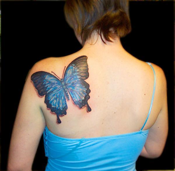 100+ lenyűgöző pillangó tetováló dizájn