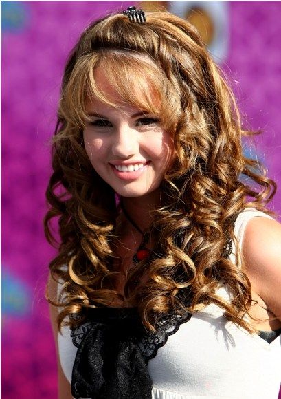 Lung Curly Hairdo Hairstyle