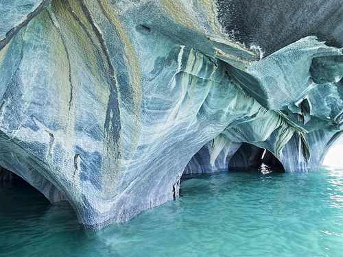 Marmură Caves, Chile