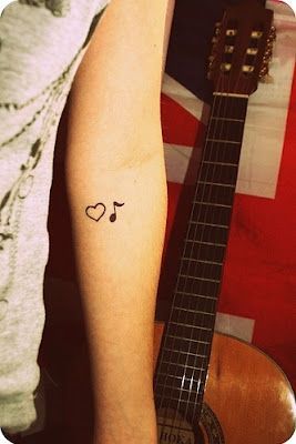 101 Genius Music Tattoos That You'll Want to Get For Yourself