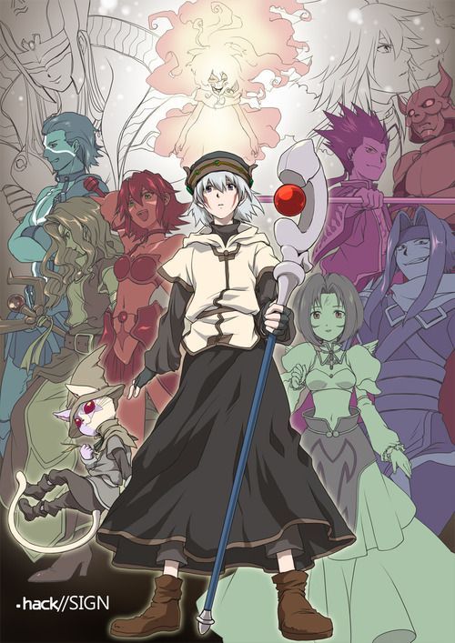 10 Anime kot Sword Art Online