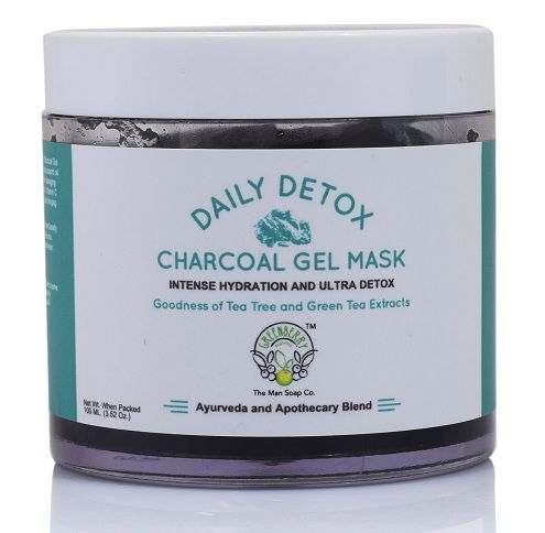 Zöld Berry Organics Daily DETOX Charcoal Gel Face Mask