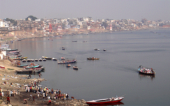 Varanasi Tourist Places to Visit-Hanuman Ghat