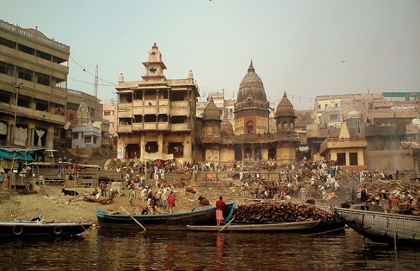 Varanasi Tourist Places to Visit-Manikarnika Ghat