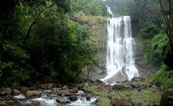 Poznan Waterfalls in Karnataka-Hebbe Falls