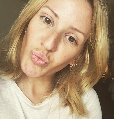 ellie goulding without makeup