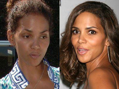 Halle Berry without makeup 2