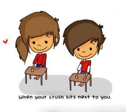 ta crush sit next to you