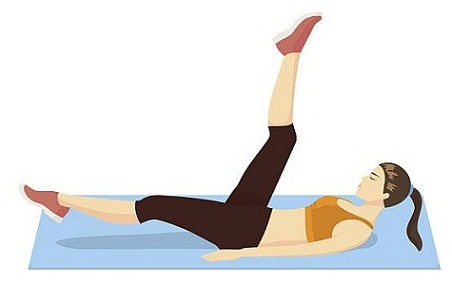 Leži Legs Lift exercises for hips