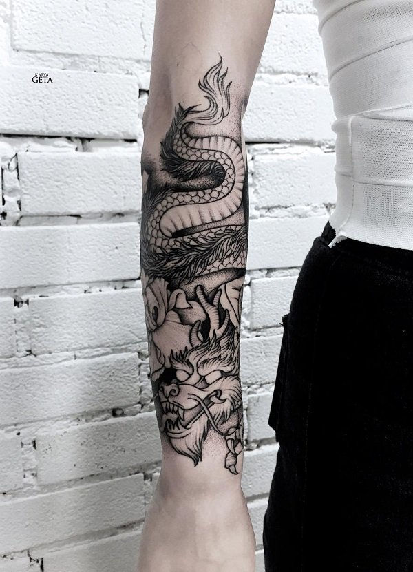 110+ Awesome prednje tetovaže