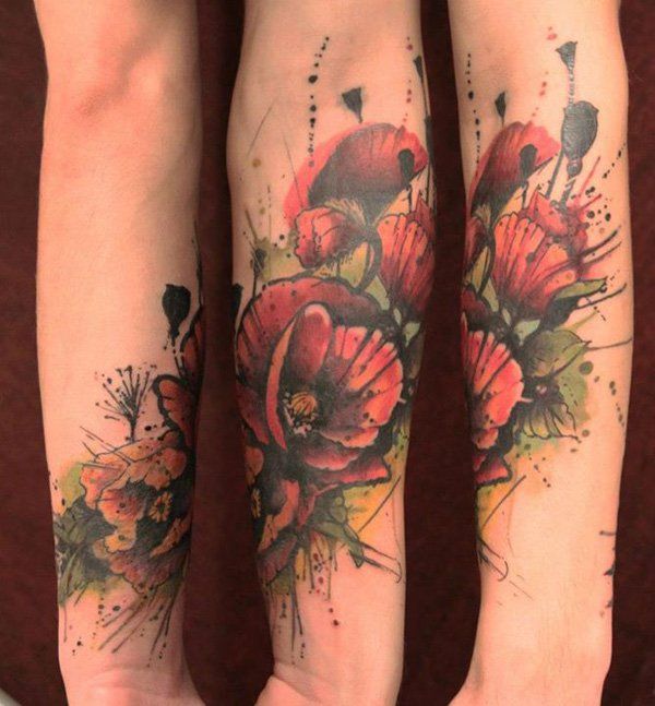 110 + félelmetes hónalj tetoválás
