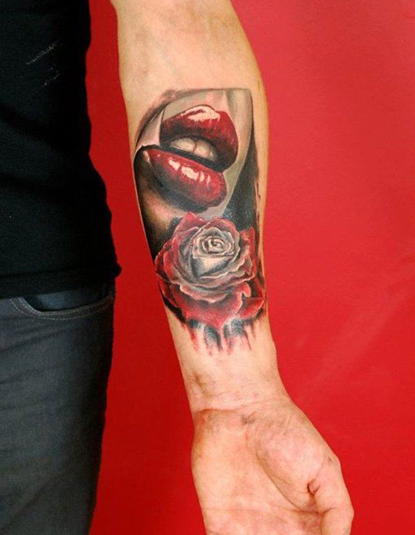 110 + félelmetes hónalj tetoválás
