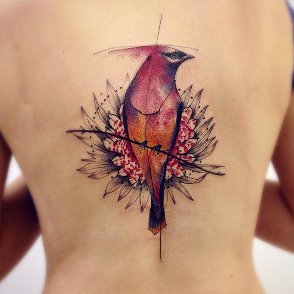 cardinal-bird-back-tatuaj-90