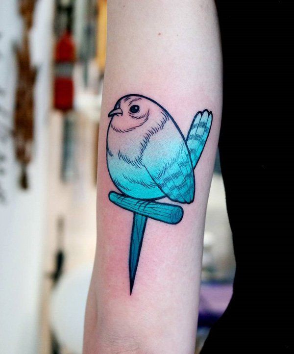 De culoarea gradientului-bird-tatuaj-81