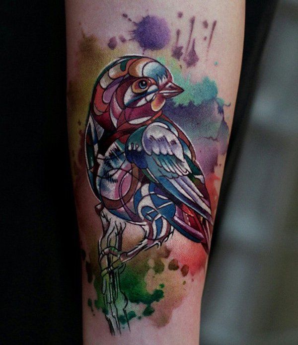 akvarelė-paukštis-tatuiruotė-58