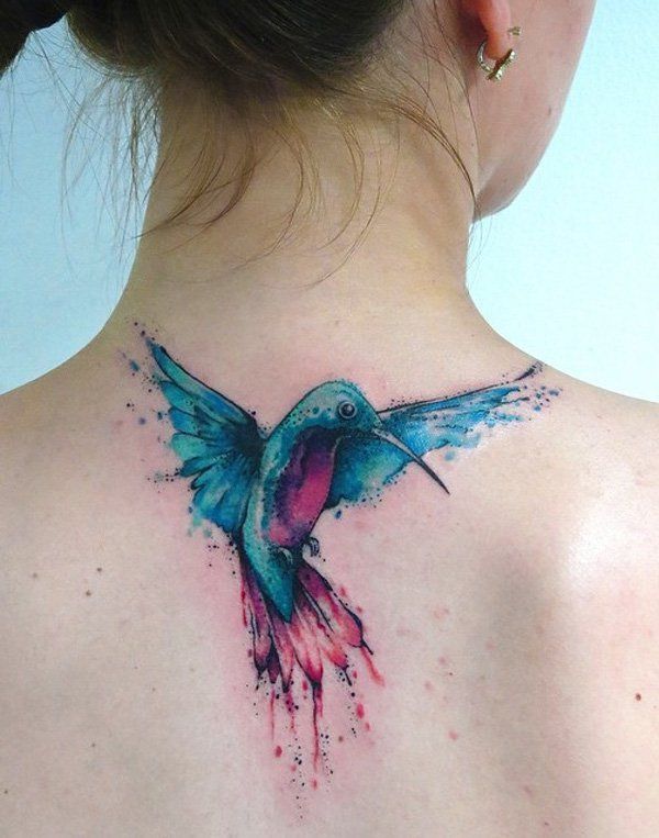 acuarelă-Hummingbird-tatuaj-80