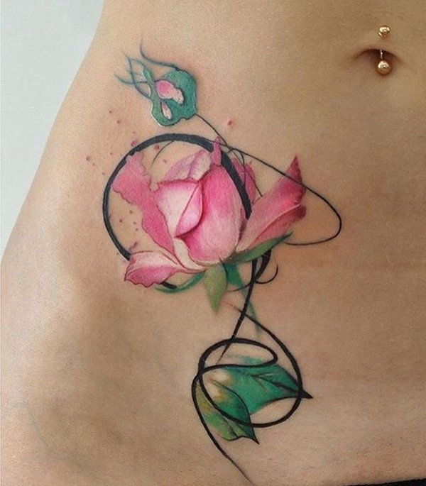3d-pink-rose-tattoo-84