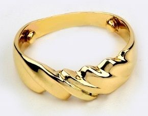 Preprosto Gold Rings without Stones