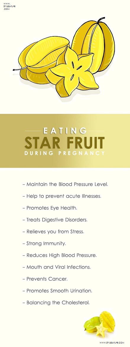 žvaigždė fruit during pregnancy