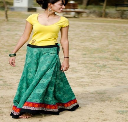 12 Best Indian Skirts Designs for Women | Styles At Life