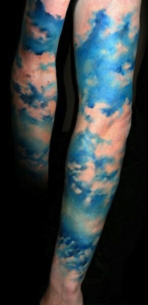 135 Most Original Cloud Tattoos
