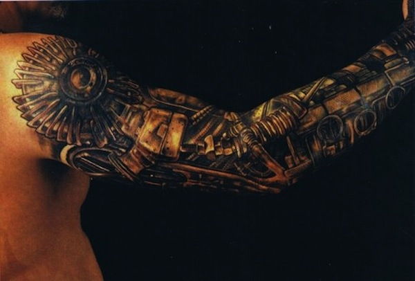 148 Biomechanical Tattoo for Geeks