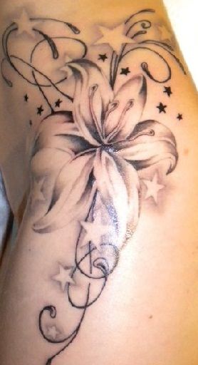 Elképesztő Lily Tattoo Designs with Pictures15