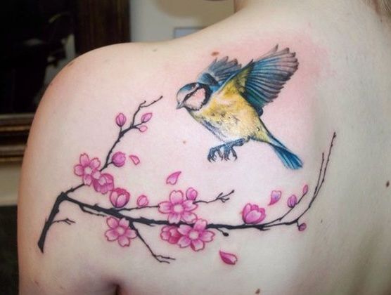 Cseresznye-virágzás-tetoválás-design