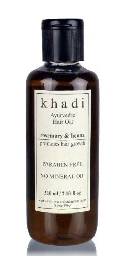 Khadi Henna Rosemary and Henna Hair Oil