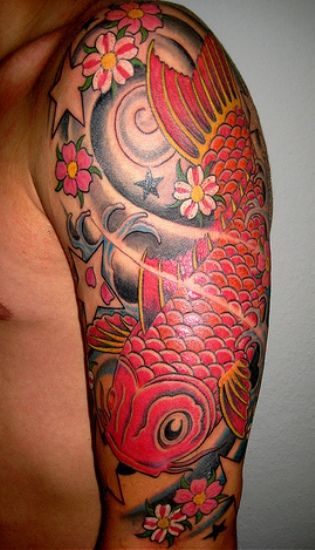 Koi fish tattoos 1