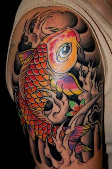Koi fish tattoos 2