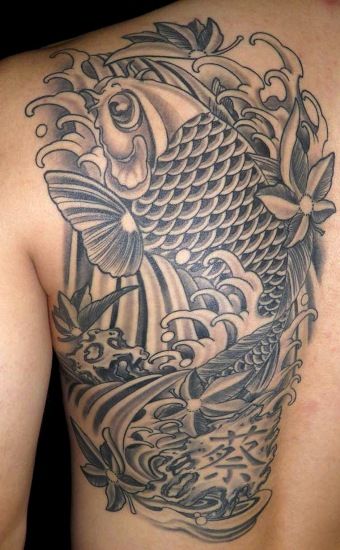 Koi fish tattoos 6