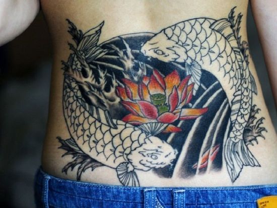 Koi fish tattoos 8