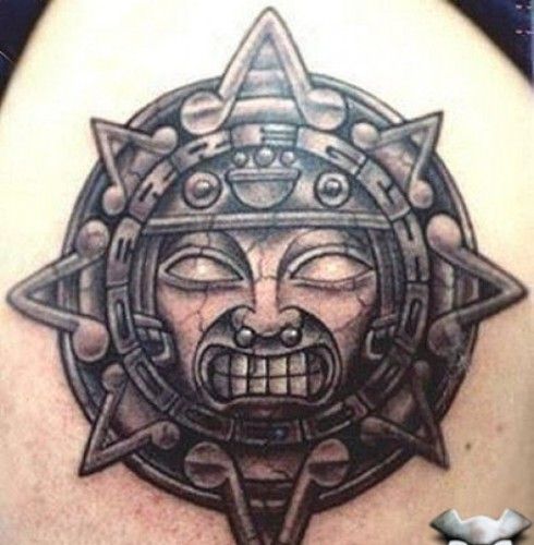 Aztec work of art Tattoo