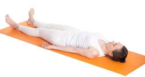 Yoga Poses For Glowing Skin-Shavasana