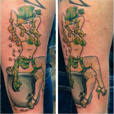 Pin-Irish tatuiruotė
