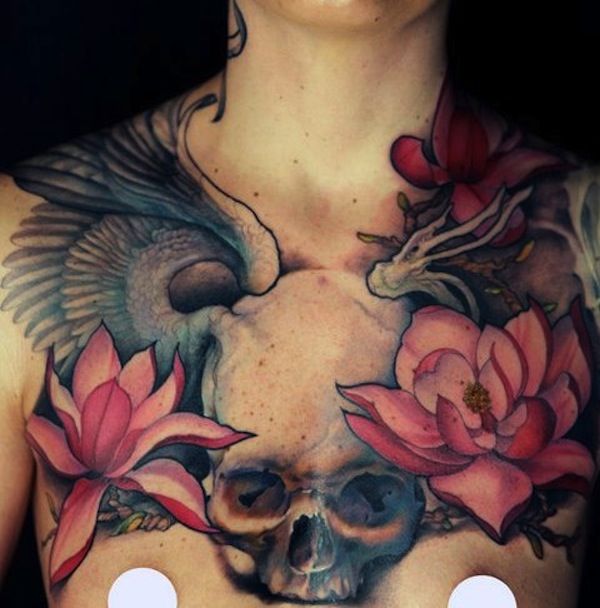 155 Lotus Flower Tattoo Designs