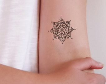 Kicsi Designed Mandala Tattoo