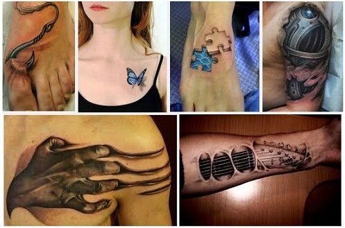 3d tattoo designs