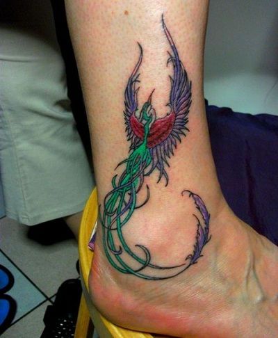 Paradis Bird tattoo