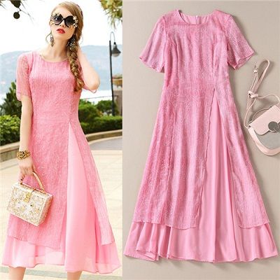15 Attractive Pink Frocks for Women in Fashion | Styles At Life