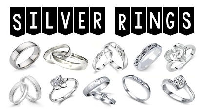 srebro rings