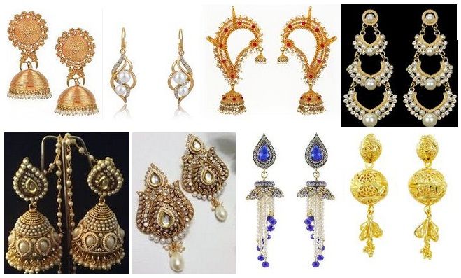 15 Beautiful & Attractive Wedding Earrings for Brides