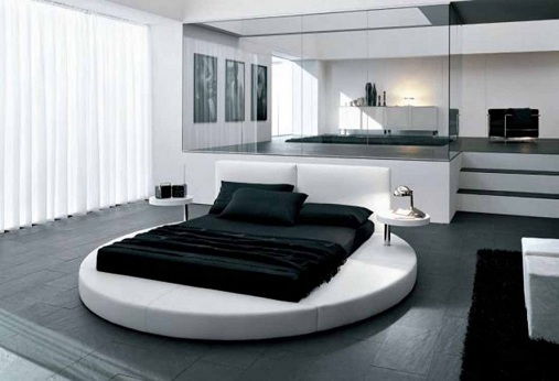 Okrogla Bed Furnished Bedroom