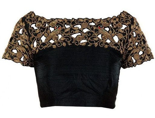 Fekete blouse designs9