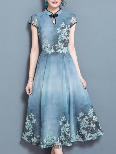 15 Beautiful Chiffon Dress Designs for Women in Fashion | Styles At Life