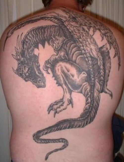 Dragon Full Body Tattoo