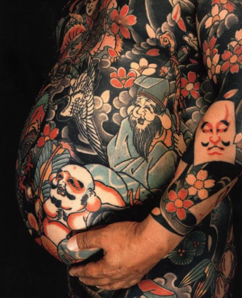 Hagyományos Japanese Full Body Tattoos