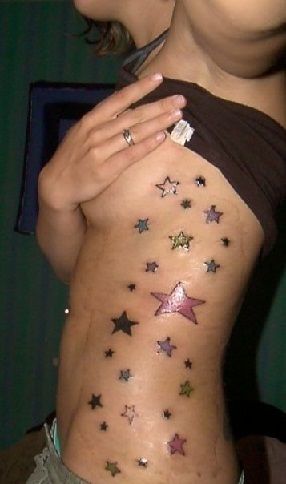 žvaigždė-pilna kūno-tatuiruotė-13
