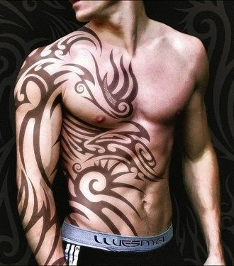 tribal-teljes test-tattoo15